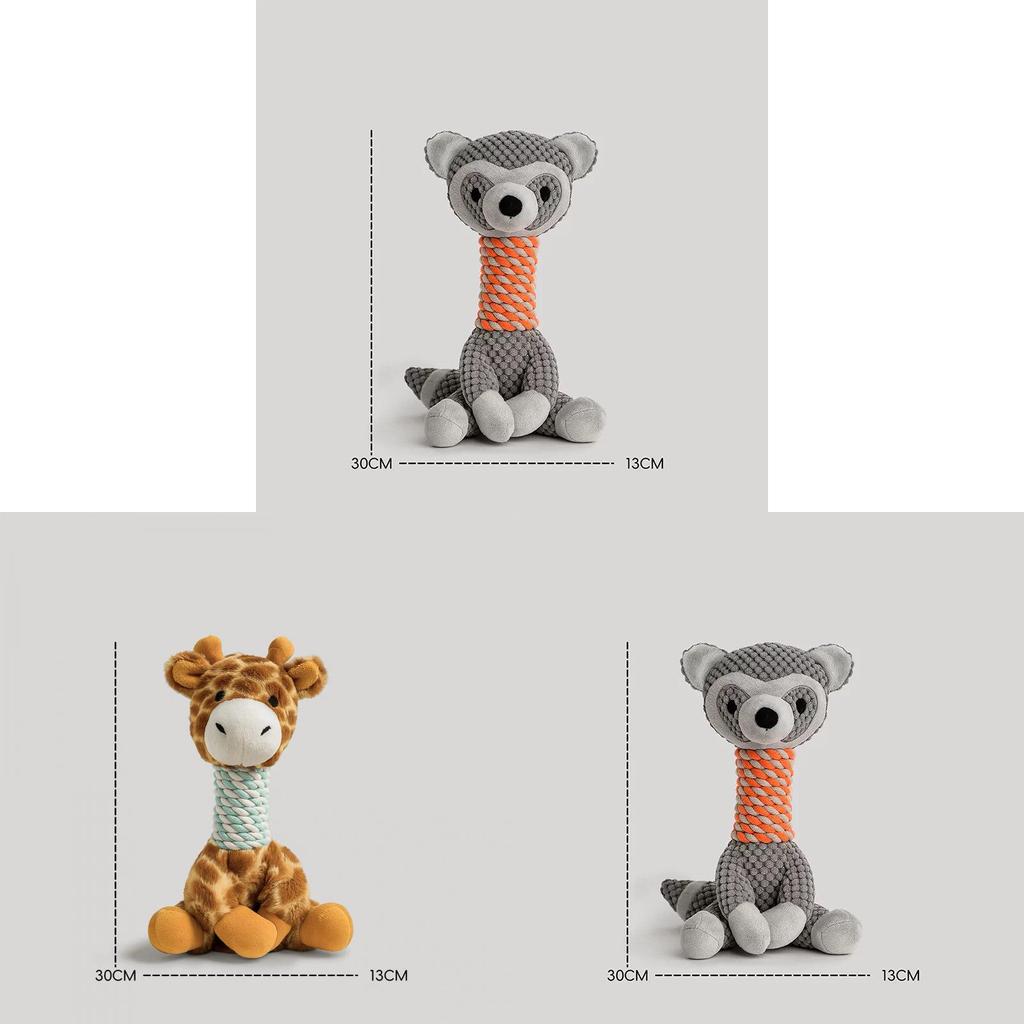 Pet Sounding Chew Toy With Cotton Rope Material For Small Dogs And Cats