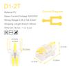 5/10PCS Mini Fast Compact Splicing Conductor Connector 1 In Multiple Out Splitter Splicing Terminal Block M3 Screw Fixing Hole