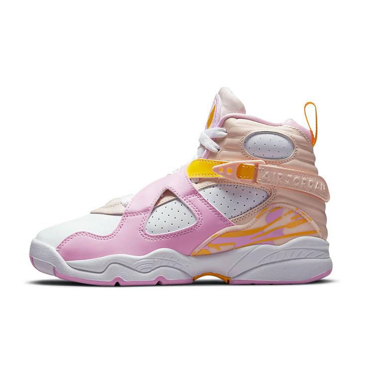 Air Jordan 8 Retro 'Light Arctic Pink' GS 580528-816