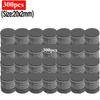 300PCS Square Magnetic Sheets Self Adhesive Magnets Flexible Small Sticky Magnets Stickers for Household Refrigerator Office