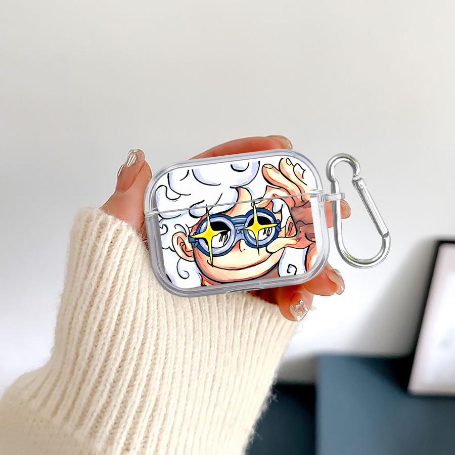 Clear Earphone Cases Cover Case For Airpods 3 1 Pro Pro2 Pro3 2 4 Anime Ones Pieces Cool