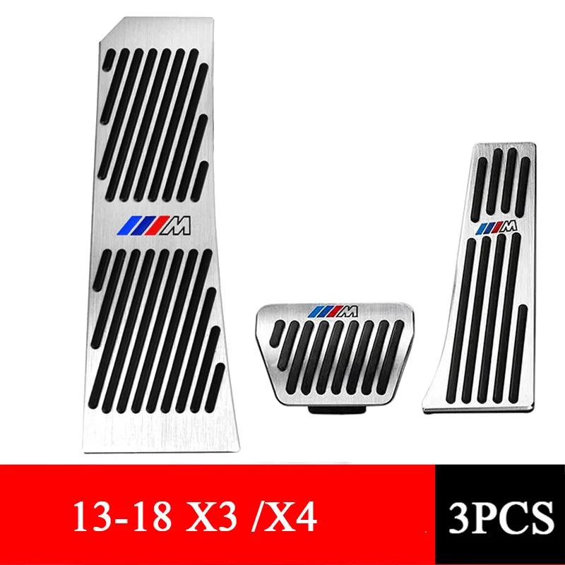 BBXBL1 Suitable for BMW 3 Series 5 Series Modified X3 Anti-slip Accelerator Pedal Set 7 Series Brake X4 X2 X6 X5 X1 Car Accessories