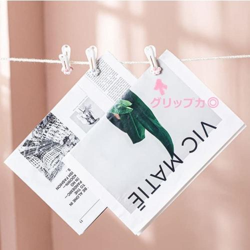 DearJapan Stylish and Cute Clothespins, Pack of 12, Convenient Uses: Diaper Changing, Smartphone Stand (Cat's Paw)