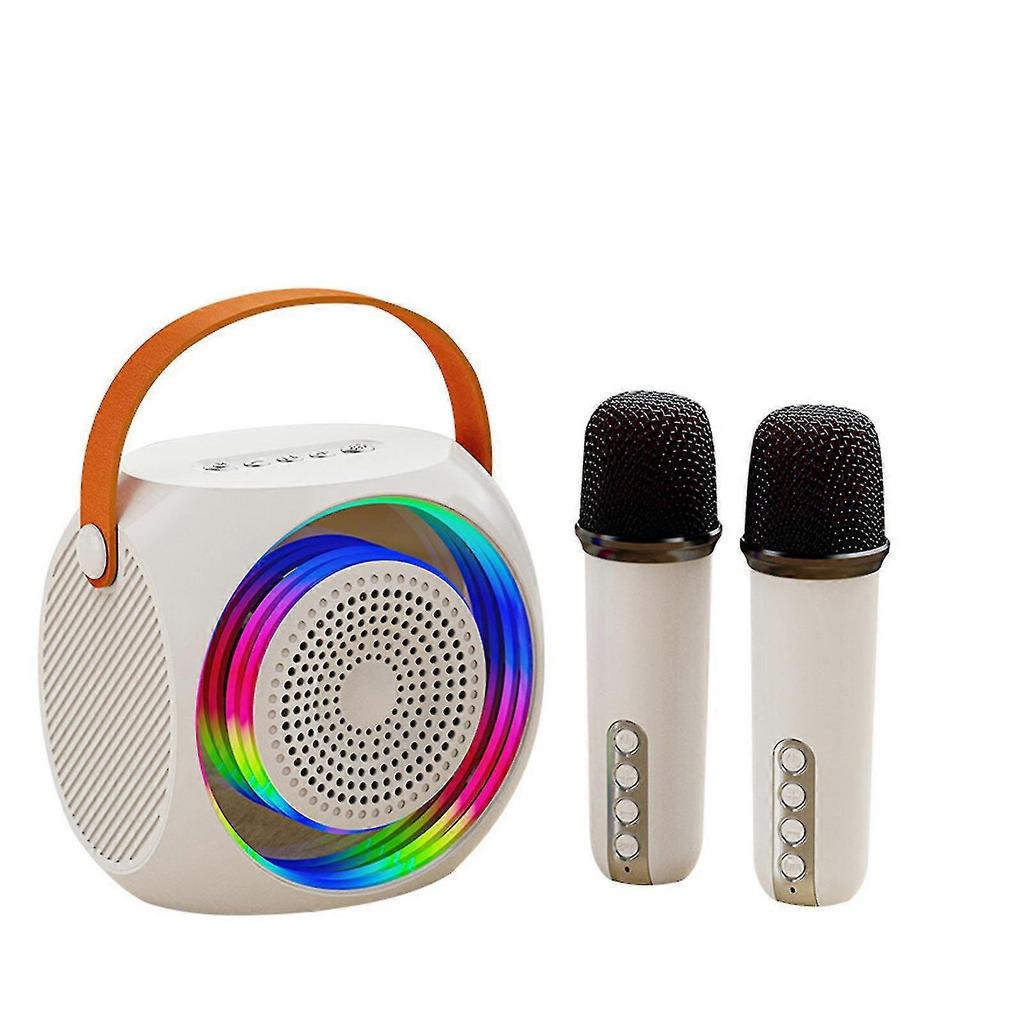 Colorful light and audio allinone highquality dualmic singalong ultralong battery life portable Bluetooth portable audio