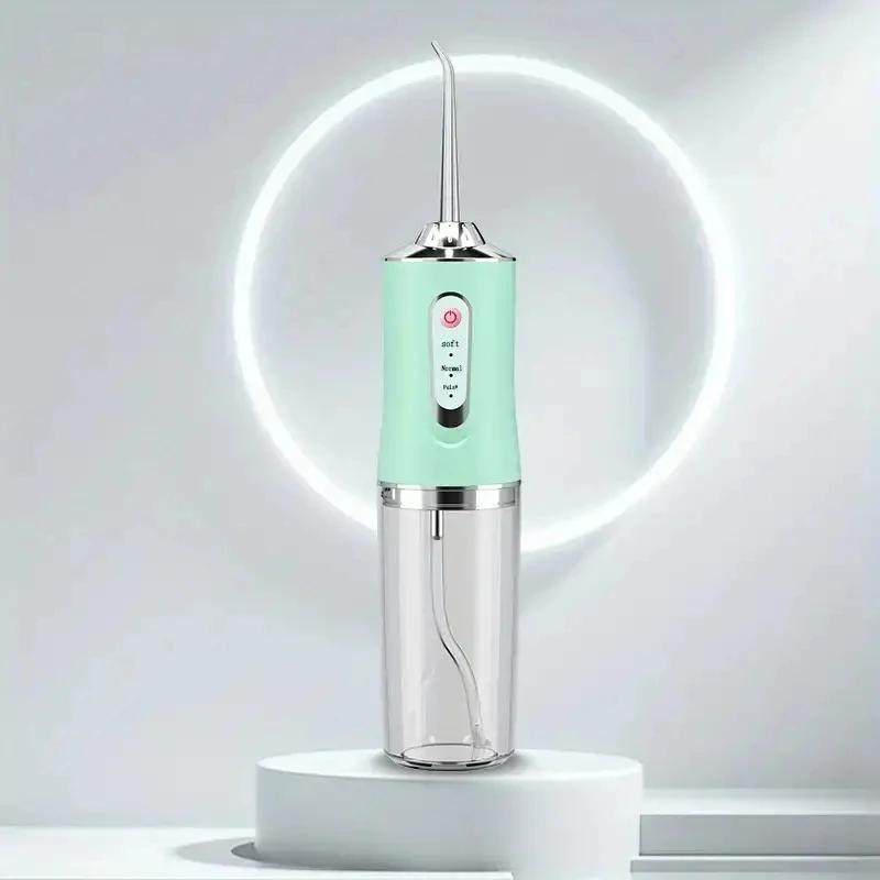 Bærbar Smart Electric Oral Irrigator Vann Flosser 4 Jets 3 Modi Oppladbar Dental Water Jet Irrigator Dental Teeth Cleaner