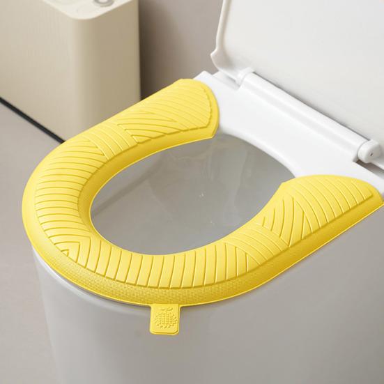 Toilet Seat Soft Thick Cover Non-Slip Waterproof Hygienic Child Safe Toilet Seat Home Bathroom Travel Comfortable Toilet Seat Pad