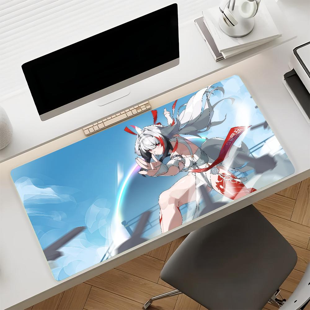 ZZZ Ye Shunguang Mouse Pad Nonslip Rubber Computer Mat Gamer Balance Decoracion Deskmat Laptop Office Large
