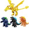 Král Monster King Ghidorah Akční figurka Stavebnice Kostky