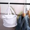 Laundry Hanging Basket Beauty Egg Dryer Makeup Puff Holder Drying Net Bag Mesh Rack Hanging Basket