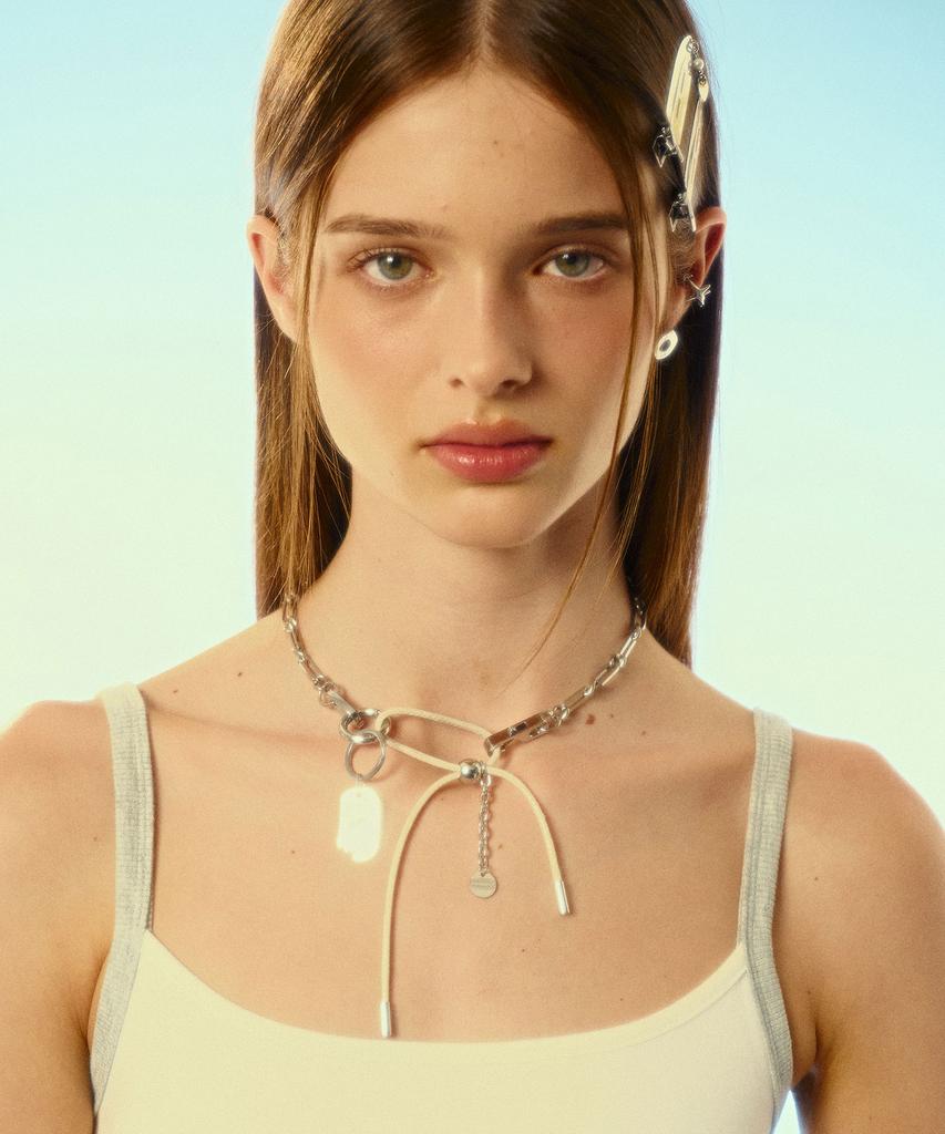 Sentiments No.497 [Ivory] Necklace