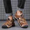 Hot Sale Summer Men's Sandals Outdoor Non-slip Men's Beach Sandals Handmade Genuine Leather Men's Shoes Fashion Men Sneakers