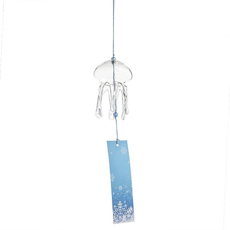 Hand-Painted Glass Wind Chimes for Student DIY Projects and Outdoor Decor
