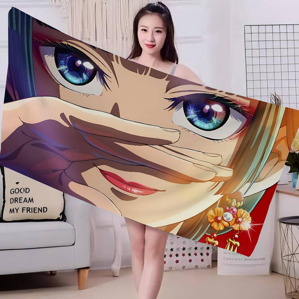 Anime The Apothecary Diaries Microfiber Beach Towel Absorbent Quick dry Soft Yoga Swimming Resort Mountain Climbing Towel