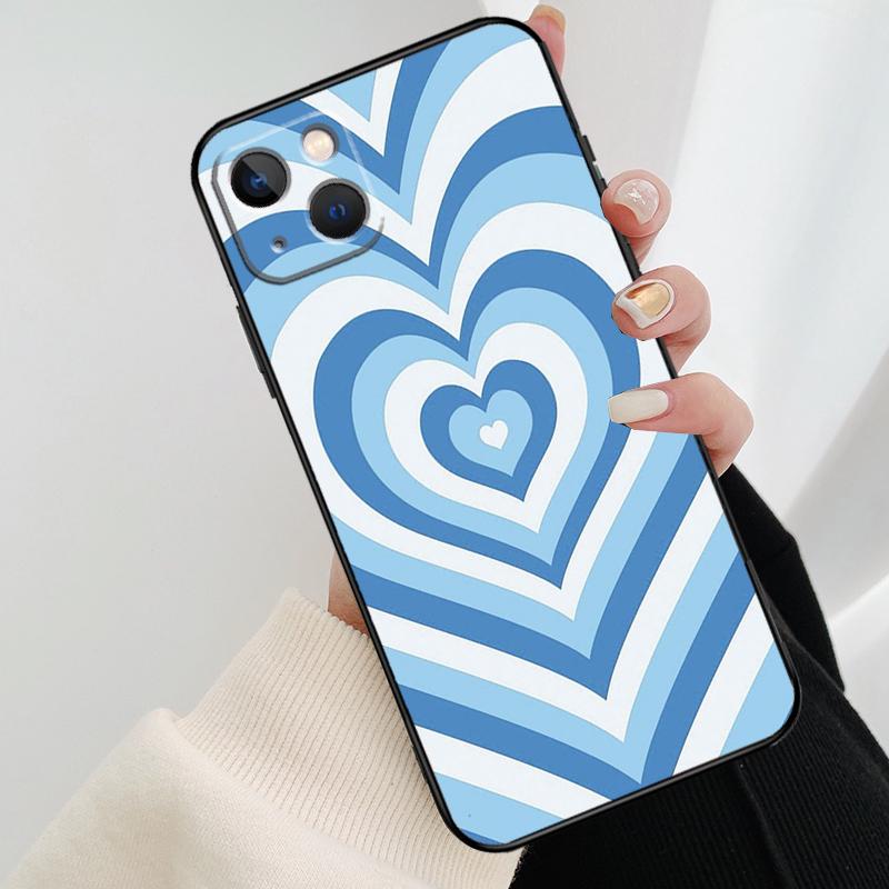 Colorful Heart Circle Love Phone Case For iPhone 17 Pro Max 16 15 11 13 12 14 Pro Max mini 15 16 Plus 16e 17 Air Cover