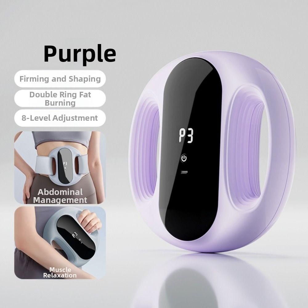Portable Electric Fascia Massage Ring Muscle Handheld Massager  Foot Cervical Spine