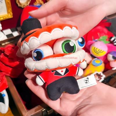 Nouveaux Hots 10cm Pamuni Le Cirque Numérique Incroyable Série de Porte-clés Peluche Mignonne Poupée Douce en Coton Décoration de Bureau Collection Cadeaux