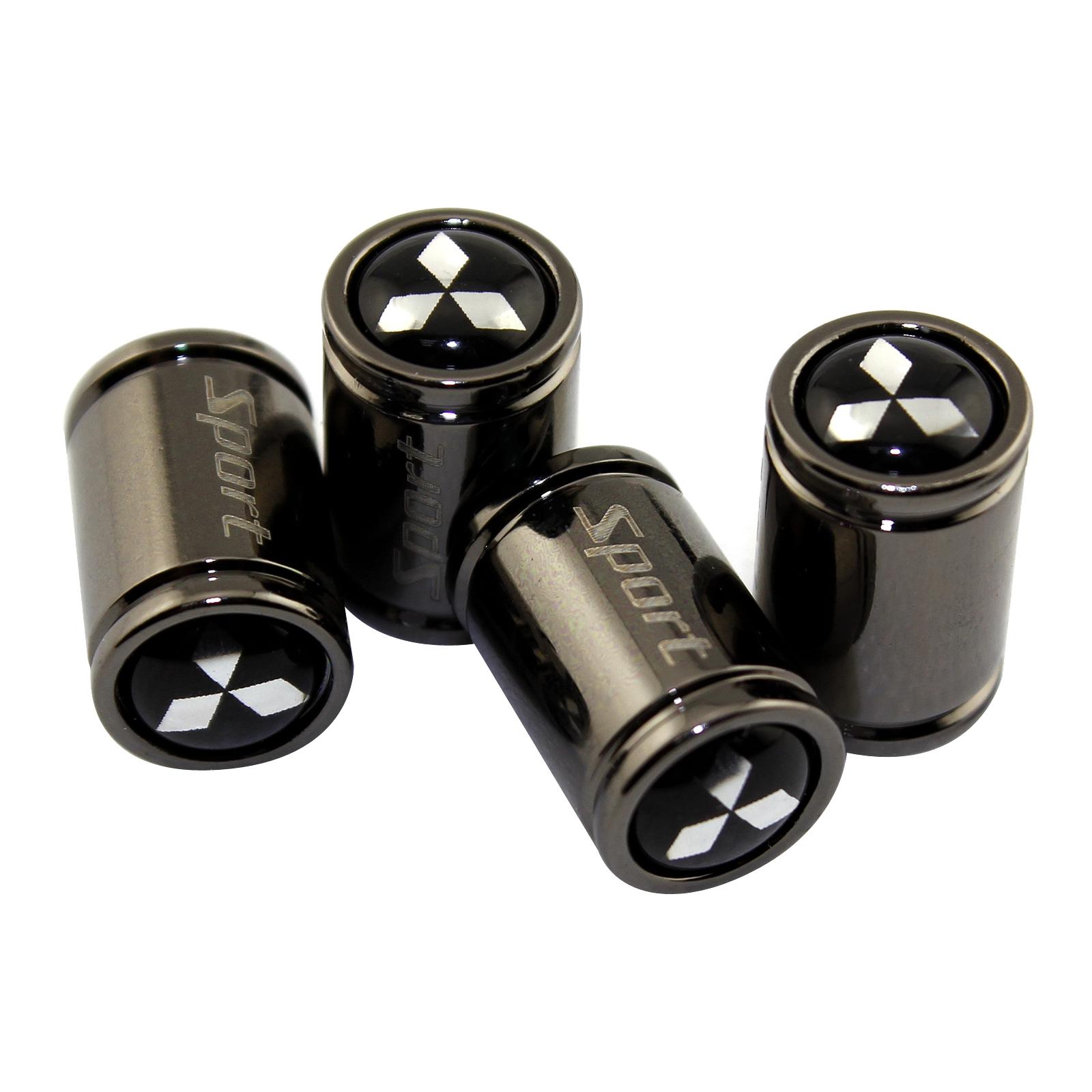 

Alloy 4PCS Car Tire Valve Stems Cap Air Cover For Mitsubishi Ralliart ASX Lancer Cordia Pajero Mirage Triton Outlander Colt
