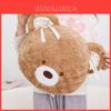 Bear Head Plush Pillow Cartoon Soft Toy Cushion For Kids And Adults