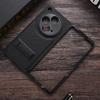 For Oppo Find N3 5G/OnePlus Open Case PU Leather Coated Hard PC Protective Phone Cover