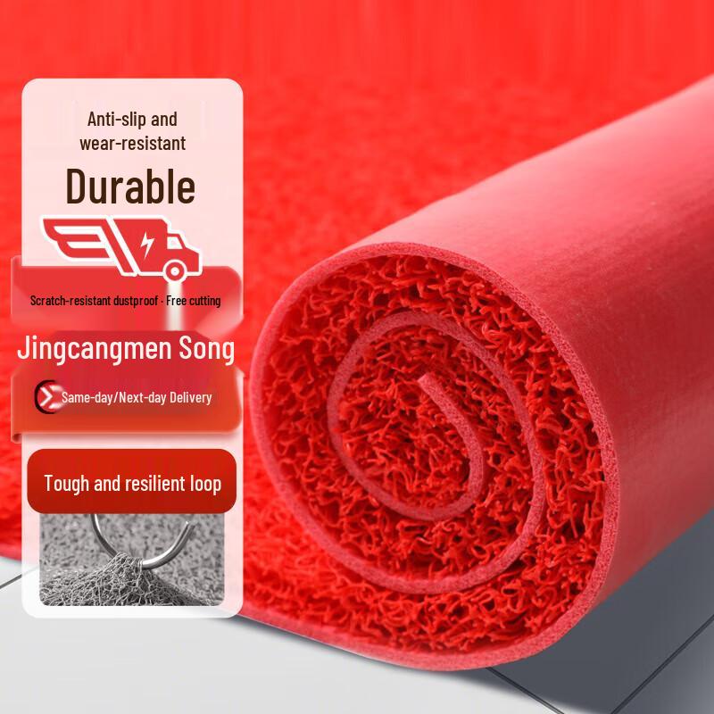 Heavy-Duty PVC Loop Anti-Slip Floor Mat