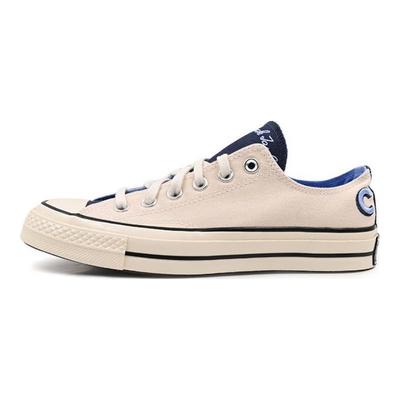 Chuck 70 Low Letterman - Natural Ivory Unisex Sneakers Cream A06203C