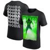 Camiseta Estampada 3D Negra Oba Femi para Hombre, Top Deportivo de Manga Corta para Fitness al Aire Libre, Ropa Diaria Casual y Cómoda con Cuello Redondo