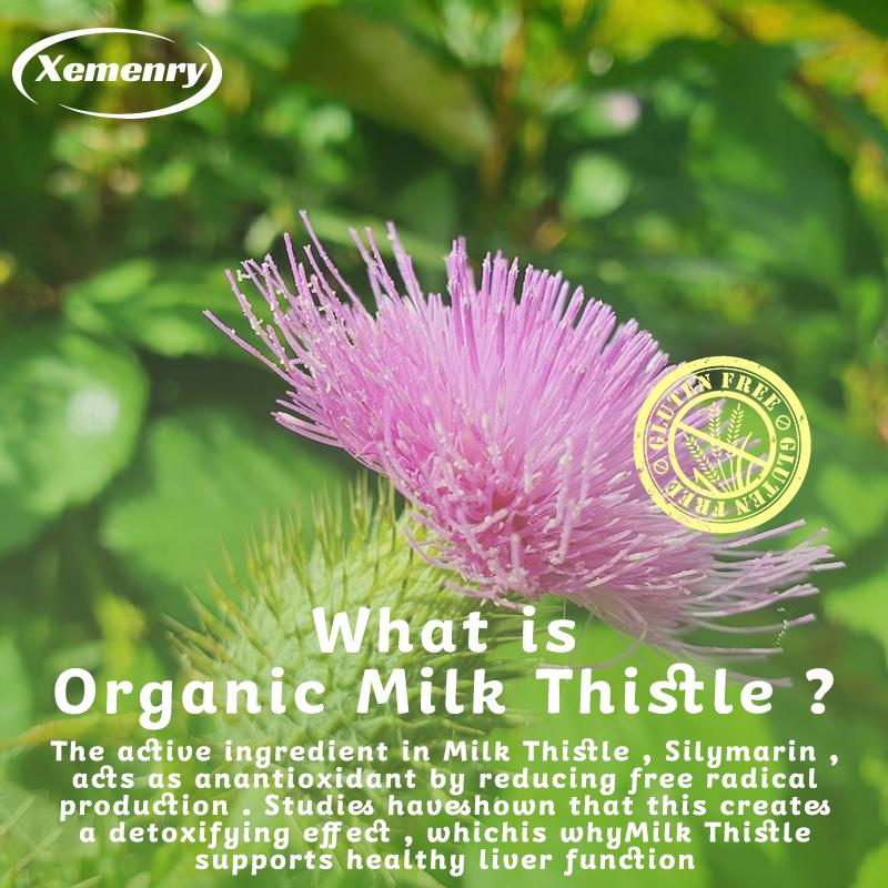 Milk Thistle 1000mg-w/ Dandelion Root Liver Support Liver Cleanse Detox & Repair