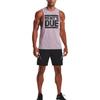 Under Armour Project Rock Pantalones Cortos Casuales Imparables para Hombre Negro 1373573-001