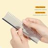 Short and Long Needles Pet Hair Removal Comb Detangling Grooming Tool  Shedding Control
