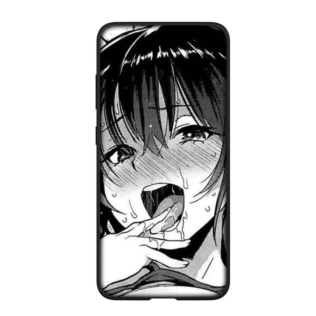 Για Samsung Galaxy S25 S24 S23 iPhone 17 16 15 Xiaomi Redmi Note 14 13 12 11 Plus Pro Max Θήκη Ahegao Hentai Manga Anime Κορίτσι Waifu OPPO Huawei Κάλυμμα