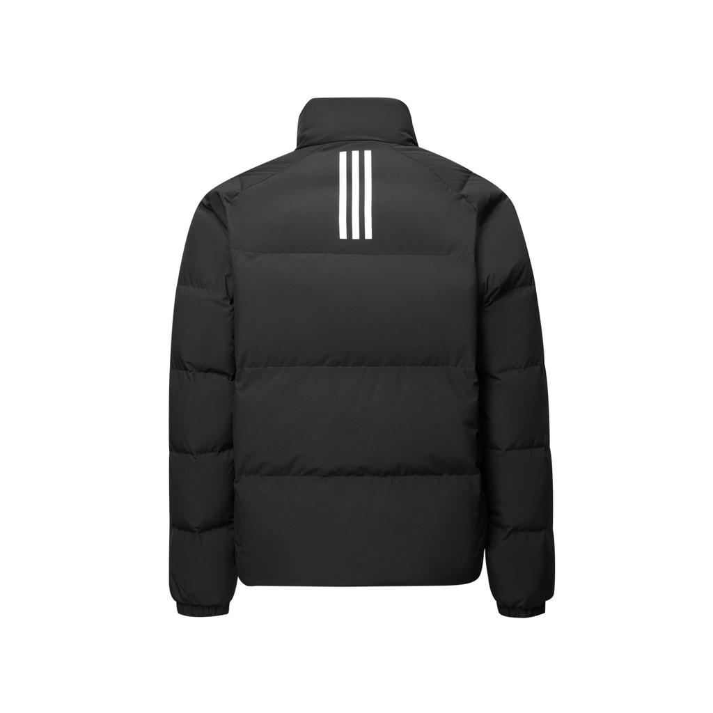 Adidas Outdoor Warm Fashion Stand Collar Down Jacket Unisex Jackets Black JL9586