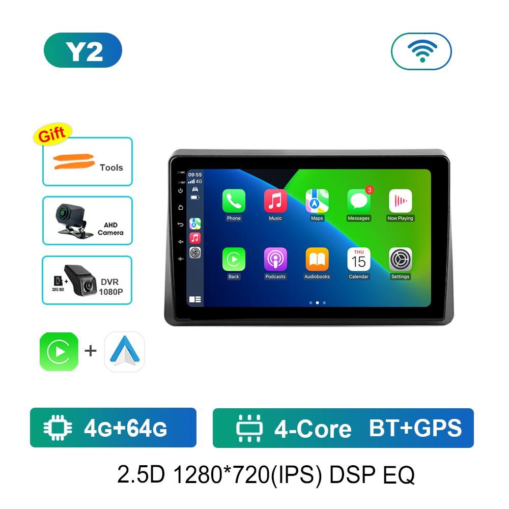 Pentru Renault Master 2019 - 2022 Radio Auto Android Multimedia Player Video Bluetooth DSP Stereo WiFi GPS Ecran Tactil HD carplay