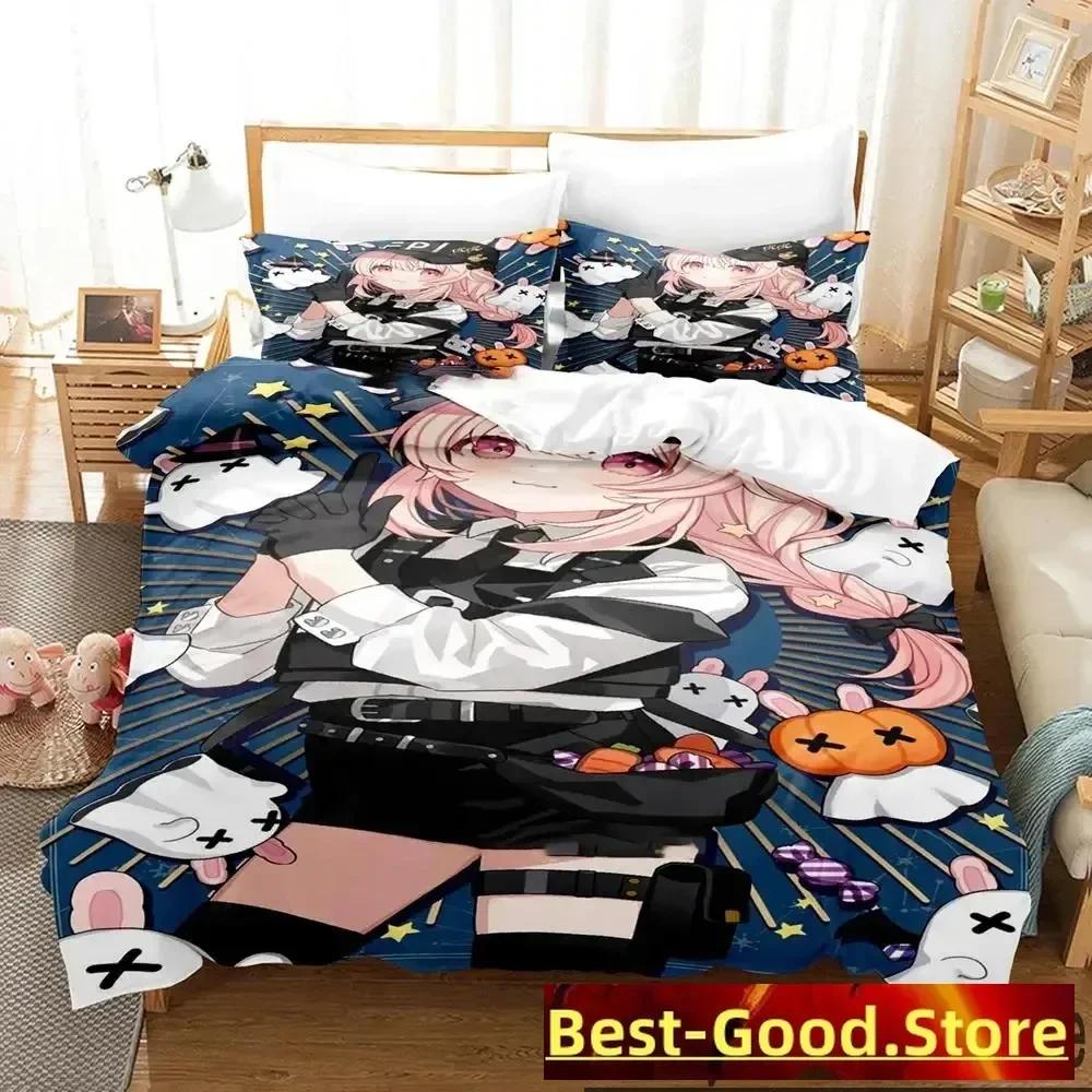 3D Print Pipkin Pippa Anime Bedding Set Boys Girls Twin Queen King Size Duvet Cover Pillowcase Bed Boys Adult Home Textileextile