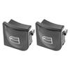1Pair Window Switch Button Cover A2038210679 A2038200110,For Mercedes Benz C230 2005-2007/C280 C350 2006-2007/C55 /AMG 2004-2006