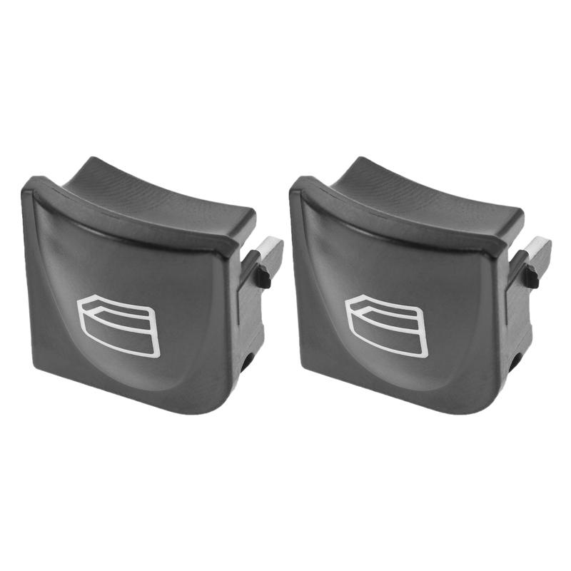 1Pair Window Switch Button Cover A2038210679 A2038200110,For Mercedes Benz C230 2005-2007/C280 C350 2006-2007/C55 /AMG 2004-2006