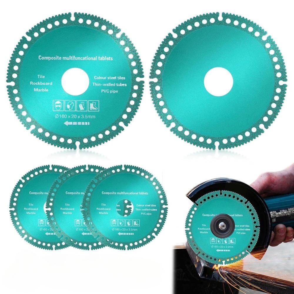 5-Pack Indestructible Discs 2.0 Indestructible Angle Grinder Cutting Discs Cuts Everything In Seconds 4-Inch Circular Saw Blades