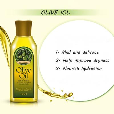 Olive Oil Skin Care Remover Massage Hair Care Beauty Moisturizing Glycerin Pure Hand Cosmetics