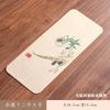 Miscellaneous Vegetables Rectangle Tea Table Mats Luxury Drink Coaster Household Dinner Table Cloth Mat Tea Ceremony Ornaments