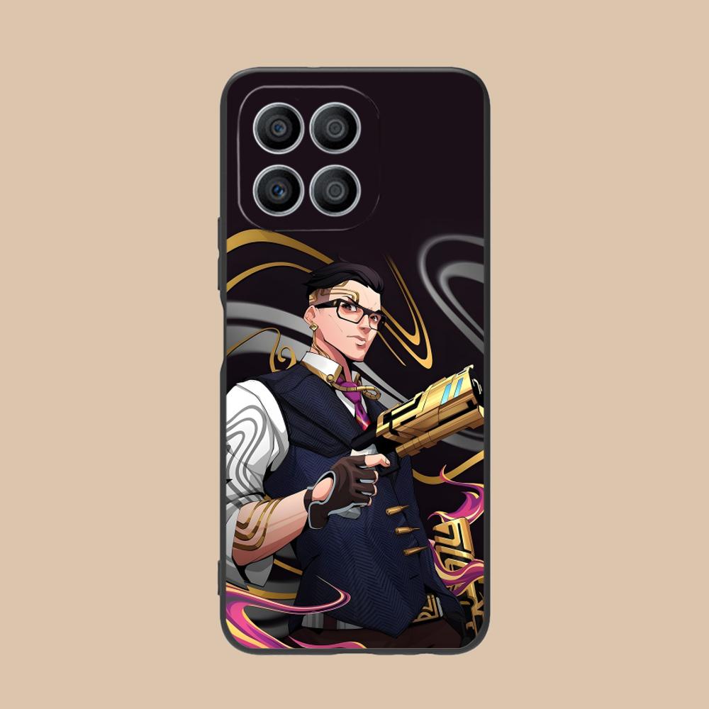 

Valo Chamber Phone Case for Honor 90 80 70 60 50 30 20 10 9 8 7 Pro S SE Lite 5G Soft TPU Shockproof Cover Honor 8