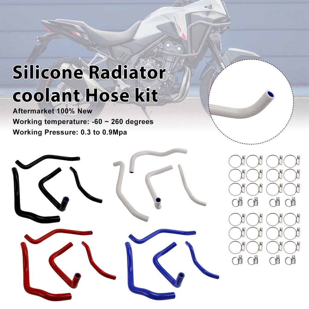 Silicone Radiator coolant Hose For Honda NX400 NX500 CB500 CB500F/X/R