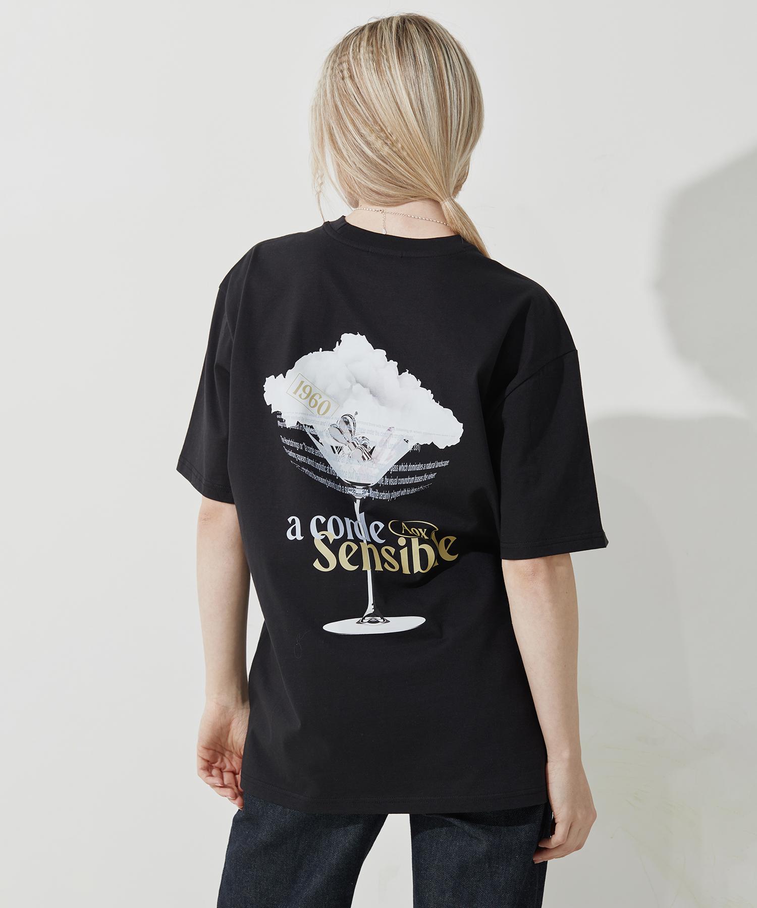Aox Cloud Cup T-Shirt (Black) Black