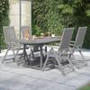 Day and Night - Day and Night Garden Dining Set 5 Pieces Solid Acacia Wood