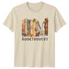 Booktrovert Floral Books T-Shirt, Book Lover Gift, Reading Tee
