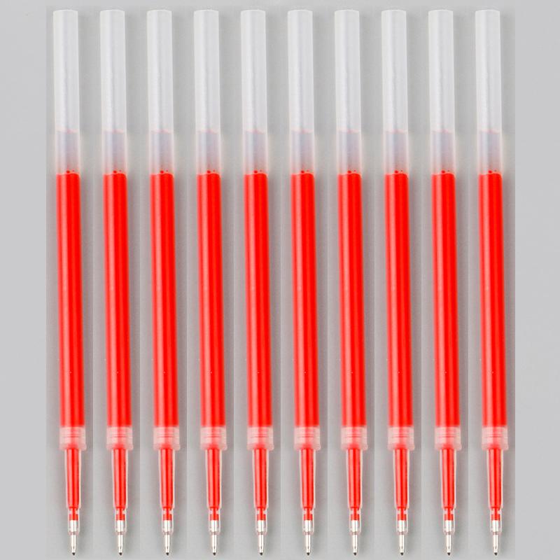 Retractable Gel Pen Set With Pen Refills Red Black Blue Ink for School Students Writing Stationery