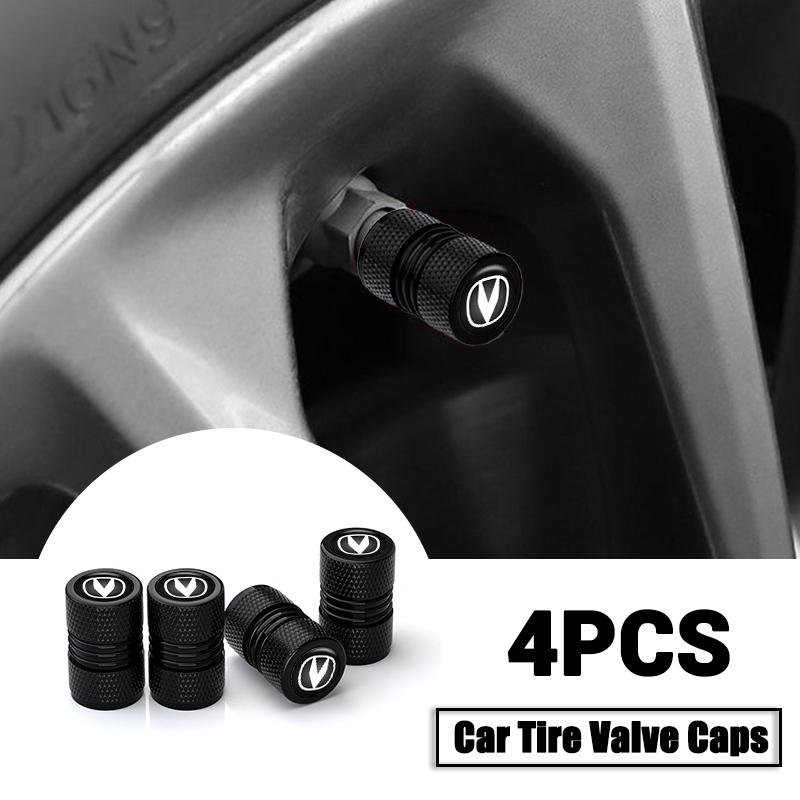 4Pcs/set Car Tire Stem Air Valve Cap Dust Covers For Changan CS35 CS15 Plus CS55 CS75 Eado UNI-T UNI-K 2023 CS95CX70 CX20 CS15EV