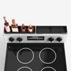 Portable Magnetic Spice Rack Anti-slip Design Extra Long Stove Top Shelf Silicone Seasoning Bottle Organizer Kitchen Accessory