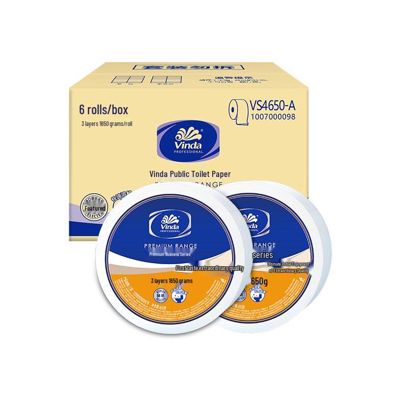Vinda Commercial Cored Large Roll Toilet Paper