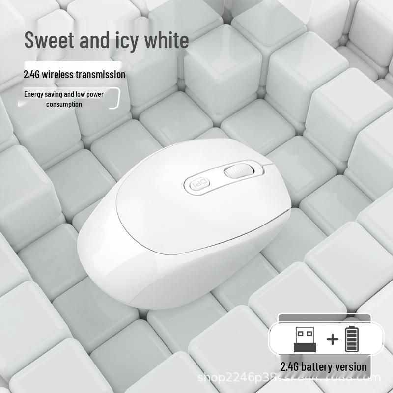 Silent Bluetooth Wireless Dual-Mode Mouse for Business & Office