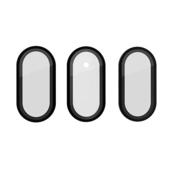 

Защитная пленка для объектива камеры, тонкое закаленное стекло 9H, устойчивое к царапинам, 360-градусный полный охват экрана камеры чёрный