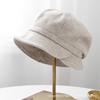 New Autumn and Winter Retro Literature and Art Tide Cool Light Luxury Octagonal Hat Men and Women Warm Casual Versatile Painter Bucket Hat